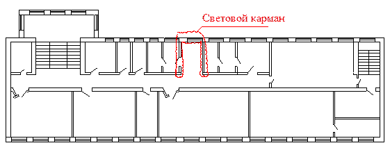 Схемы незадымляемых лестничных клеток