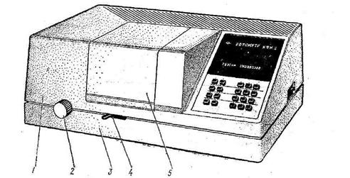 Оптическая схема фотоэлектроколориметра кфк 2