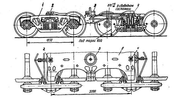 Тележка 18 194 чертеж