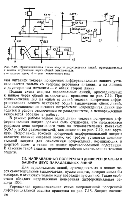 Максимальная токовая направленная защита