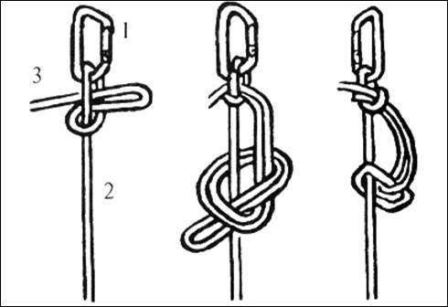 Узел для гамака с карабином