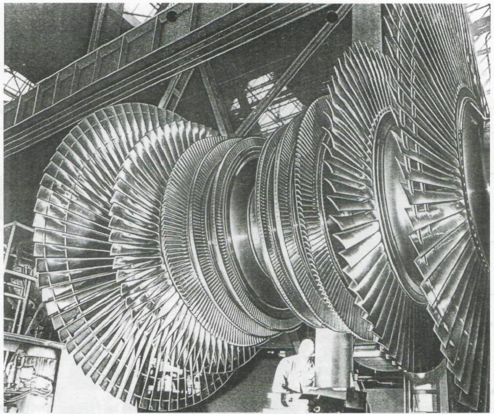 Паровая турбина 8. Паровая турбина 2000 МВТ. ЦНД паровой турбины. Ротор двухпоточного ЦНД. Ротор ЦНД турбины.
