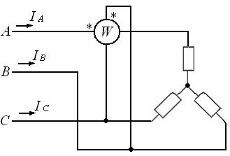 Как подключается ваттметр. Схема включения ваттметра в трехфазную цепь. Схема подключения ваттметра в трехфазную цепь. Схема включения ваттметра в трехфазную цепь для измерения мощности. Схемы включения ваттметра в цепь трехфазного тока.