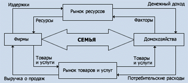 Хозяйство семьи схема