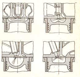 Камера сгорания дизельного двигателя