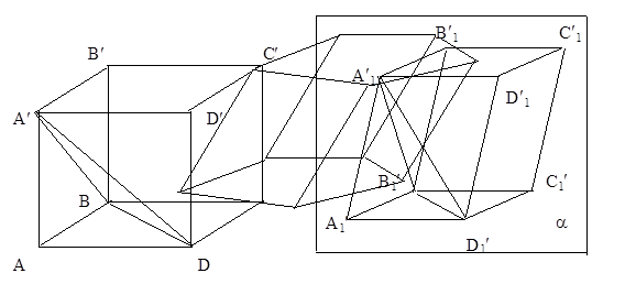 Изображение пространственных фигур в параллельной проекции