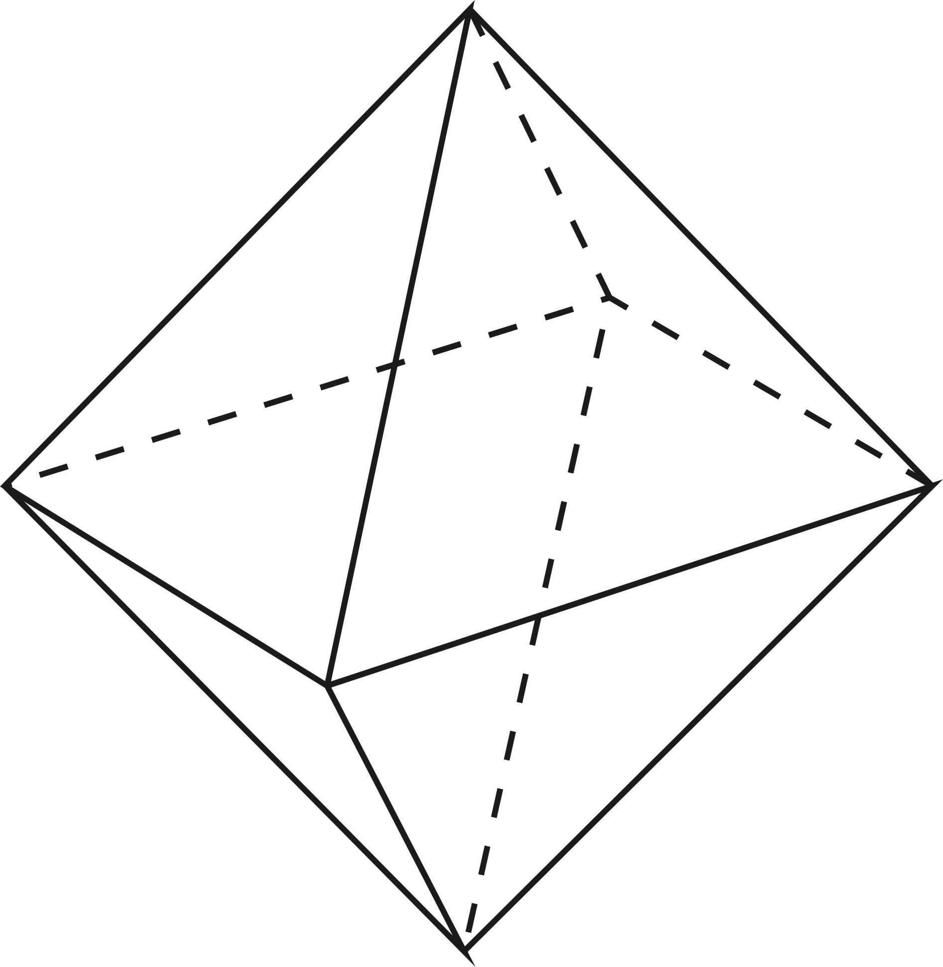 Правильные многогранники октаэдр