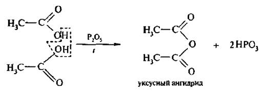 Пропановая кислота уксусная кислота реакция