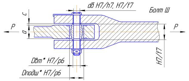 Шарнирное соединение чертеж