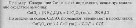 Оксалат аммония как приготовить