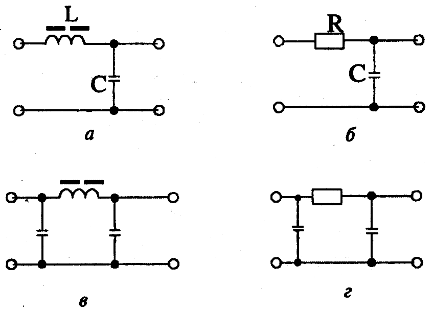 Lc фильтр схемы