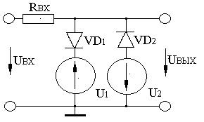 Схема ограничителя напряжения эон 1