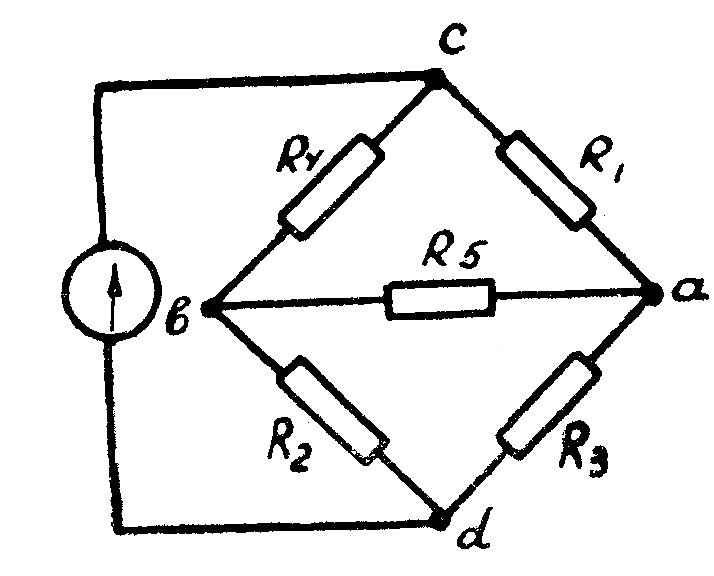 Мостовая схема цепи