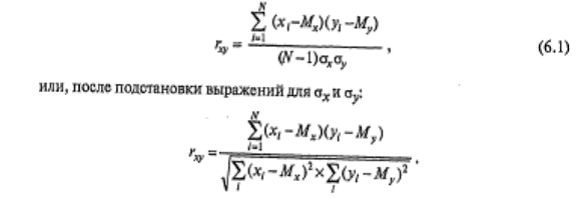 Как рассчитать коэффициент корреляции пирсона в excel