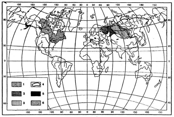 Практическая работа 2. Ареал. Типы ареалов и их границы