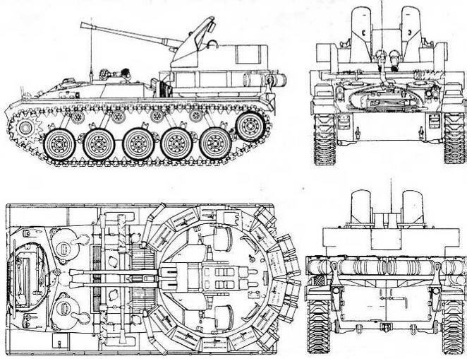 Чертеж зсу 57 2