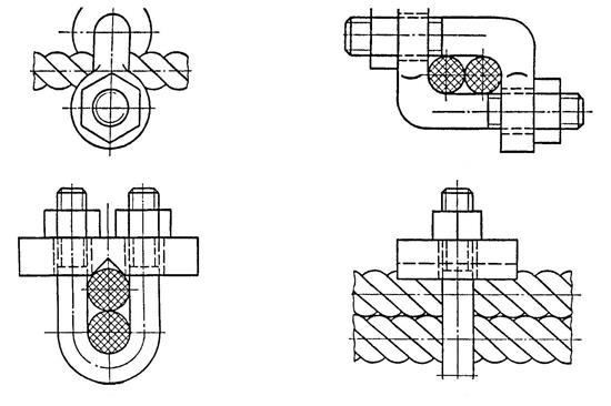 Чертеж троса. Такелажная схема стальной канат. Зажим для стального троса в dwg чертеж. Зажим для троса чертеж. Схема зажима стального каната 13,5.