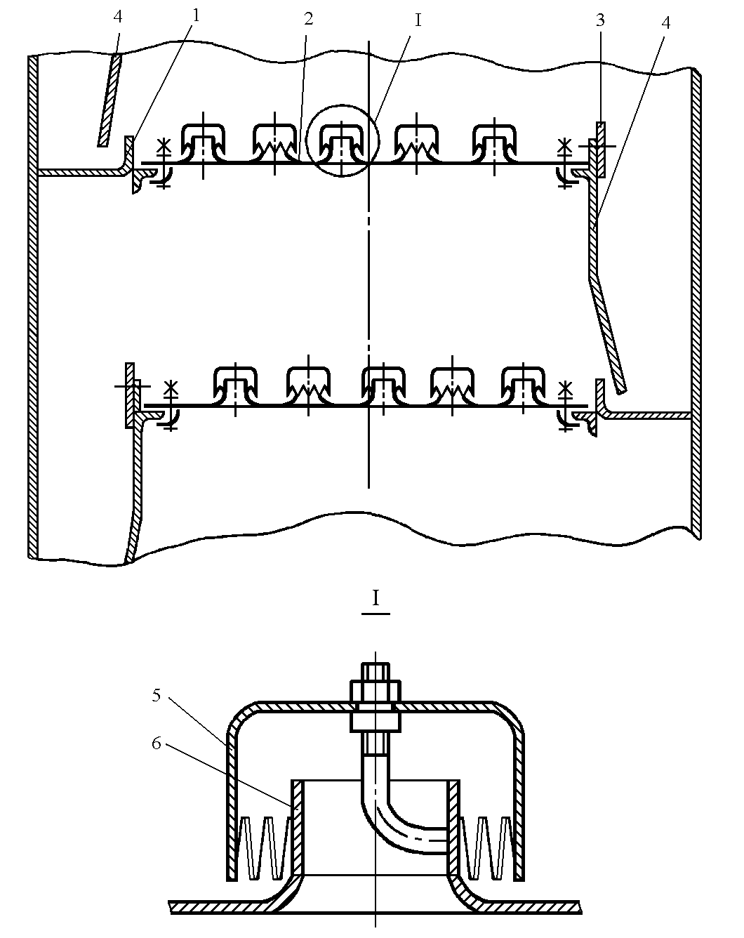 Схема клапанной тарелки